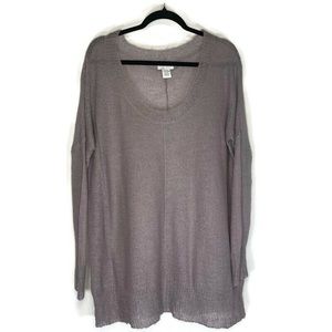 Soft Surroundings Mohair Blend Ultra Light Knit Sweater Top